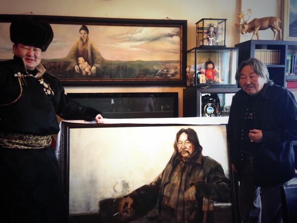 Их аваргын Бавуугийн Лхагвасүрэнд барьсан бэлэг